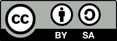 Creative Common Attribution-ShareAlike License