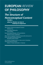 The European Review of Philosophy RPP
